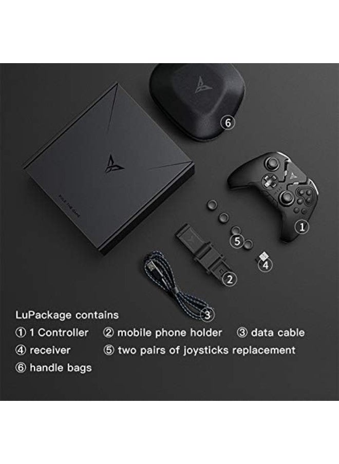 FlyDigi - Flydigi Apex 2 (Combo) - Wireless Gamepad with Phone Holder for Mobile Phones and PC, Automatic Gun Control for Games like CODM and DNF - Image 1