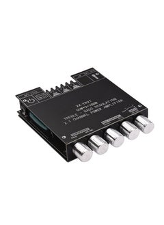 2.1 Channel Subwoofer Power Amplifier Module Diy Kit 50Wx2+100W Treble Bass Volume Control Dc 12-24V Bt Audio Amplifier Board Stereo Speaker Digital Amp For Audio System