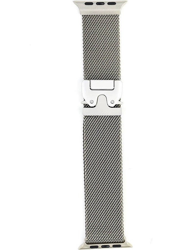 NSM Tech - Watch Ultra 49MM Krd-25 Metal Mesh Strap-Black - Image 1
