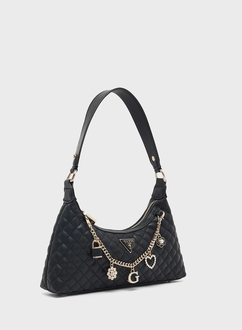 GUESS Everlee Top Zip Shoulder Bag