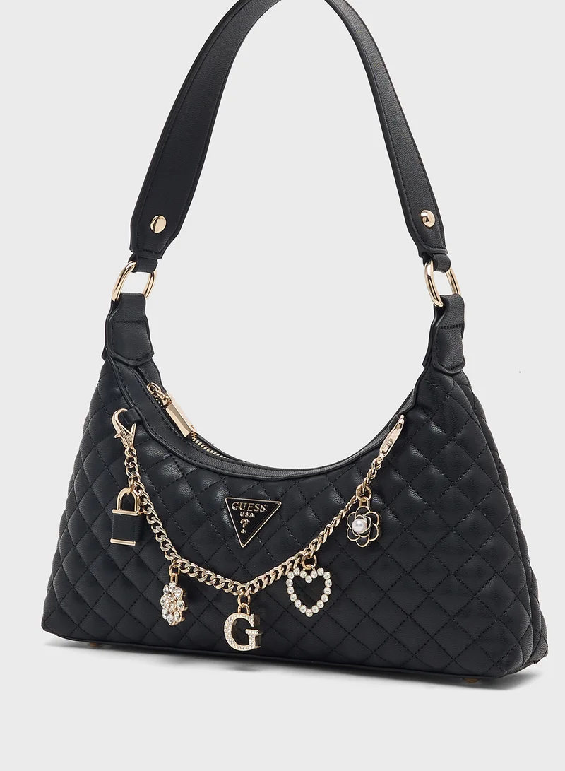 GUESS Everlee Top Zip Shoulder Bag
