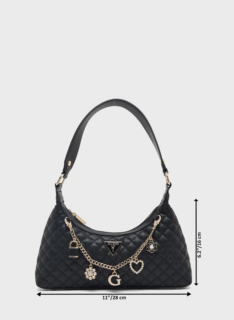 GUESS Everlee Top Zip Shoulder Bag