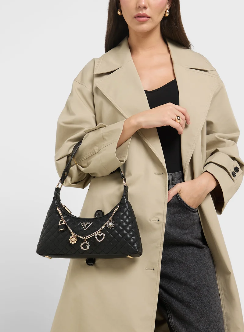 GUESS Everlee Top Zip Shoulder Bag