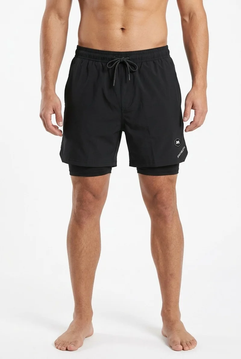 Moveletix Black Men's Training Shorts Black for Men | Best Price UAE
