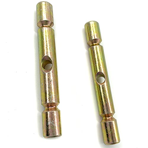 BRGMAX 2 Pcs 2205063 Heavy Duty Shear Pin for Polaris ATVs Snow Plow Glacier Pro (Yellow) - Image 2