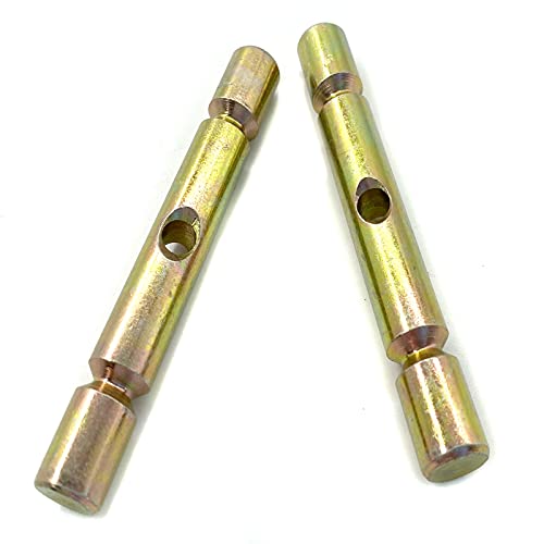 BRGMAX 2 Pcs 2205063 Heavy Duty Shear Pin for Polaris ATVs Snow Plow Glacier Pro (Yellow) - Image 3
