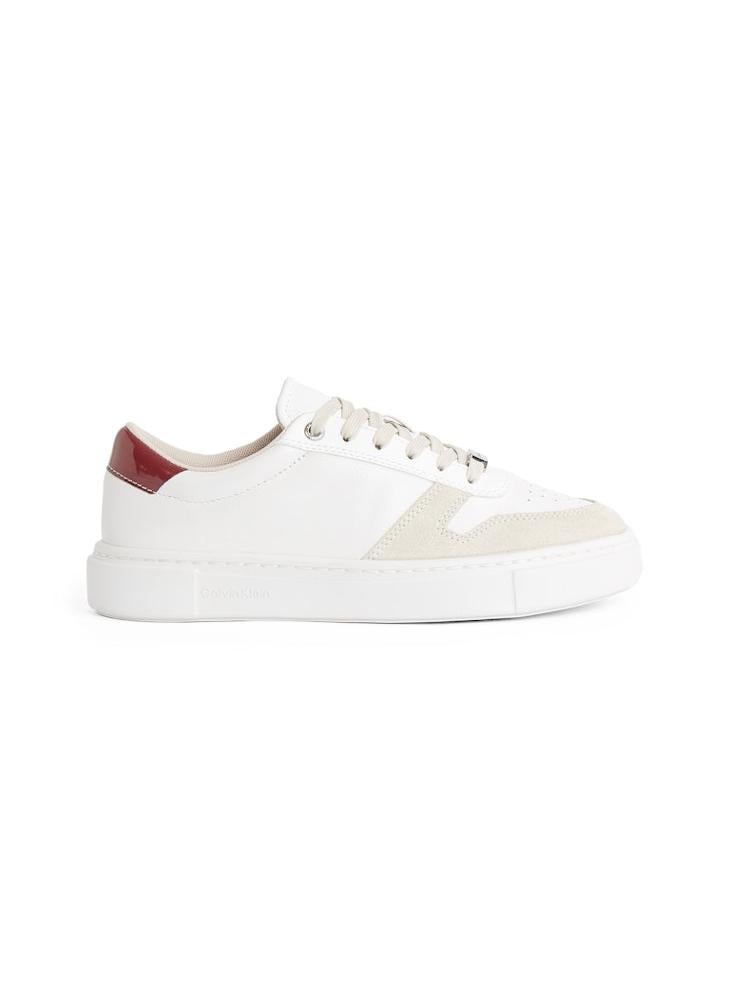 CALVIN KLEIN - LACE UP CUPSOLE TRAINERS - Image 1
