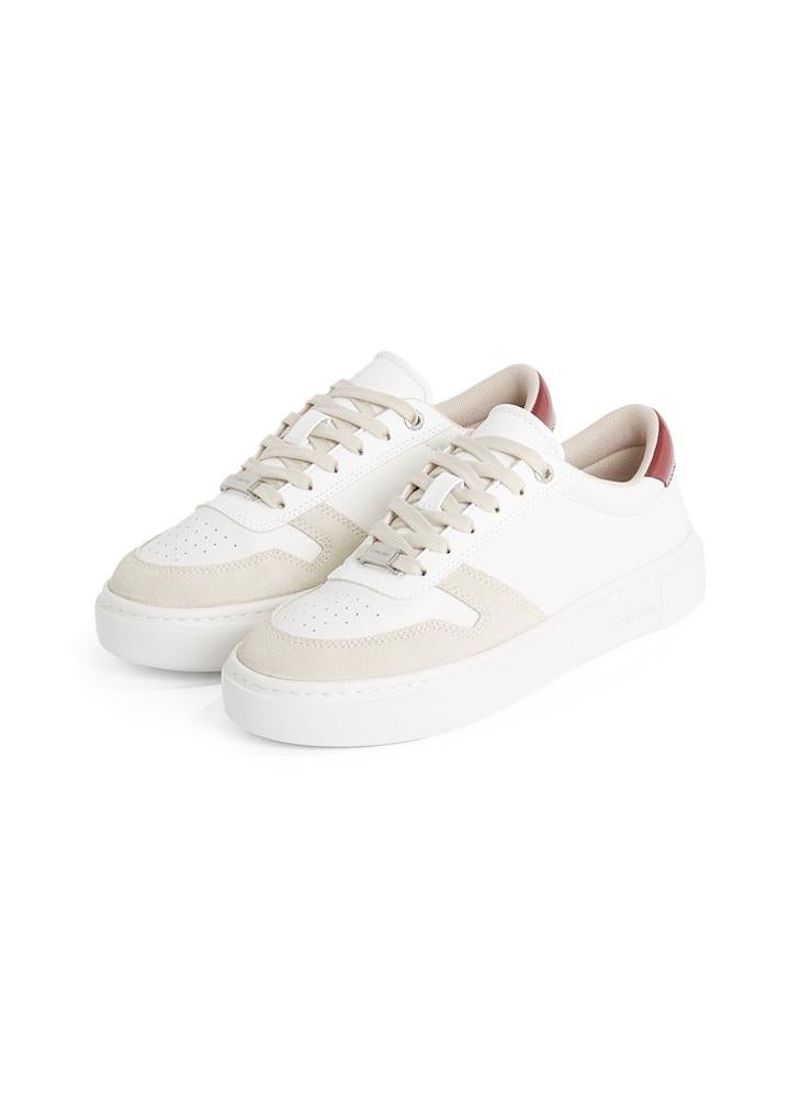 CALVIN KLEIN - LACE UP CUPSOLE TRAINERS - Image 1