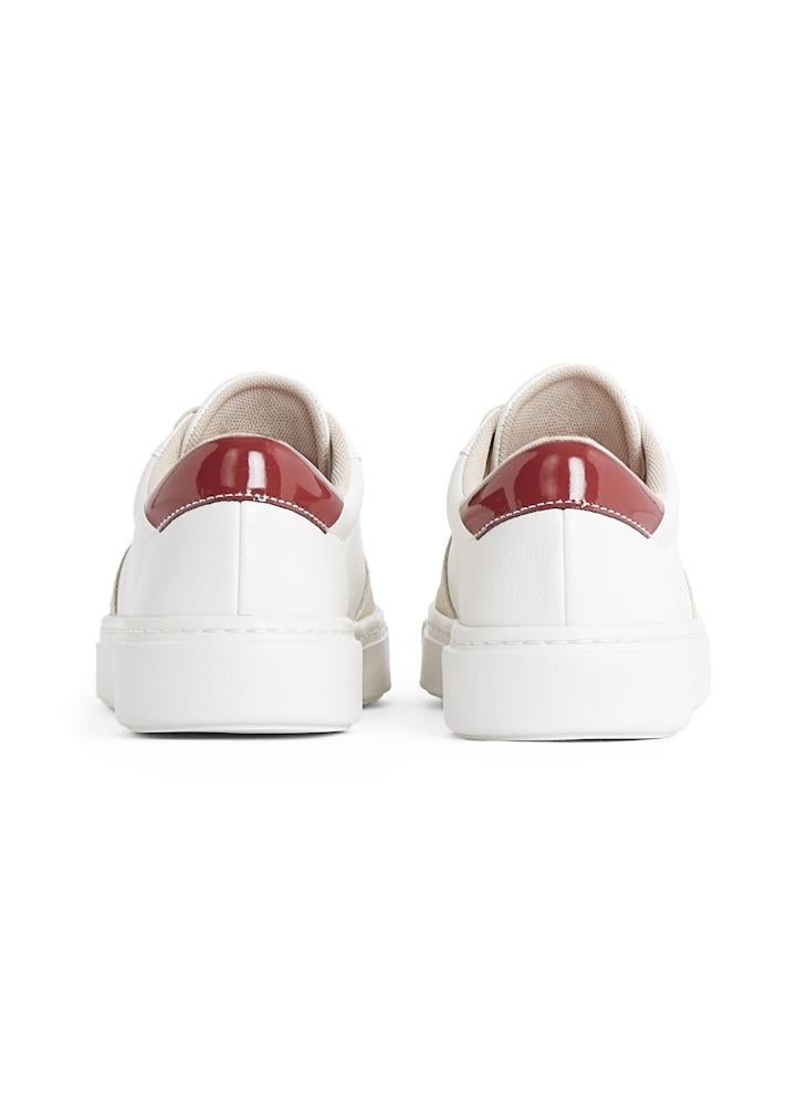 CALVIN KLEIN - LACE UP CUPSOLE TRAINERS - Image 1