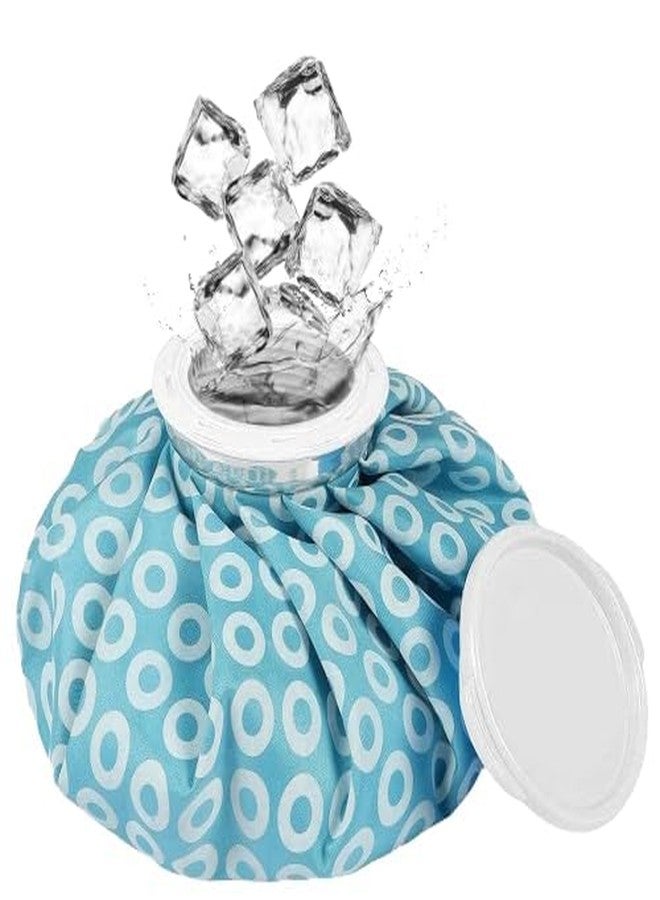 RECLUSE Ice Packs for Injuries,Reusable Ice Bags refillable Ice Pack Hot Water Bottle Hot Water Bag for Knee Head Hand Face Pain Relief,Hot Cold Compress Hot Water,Medical Ice Bag - Image 1