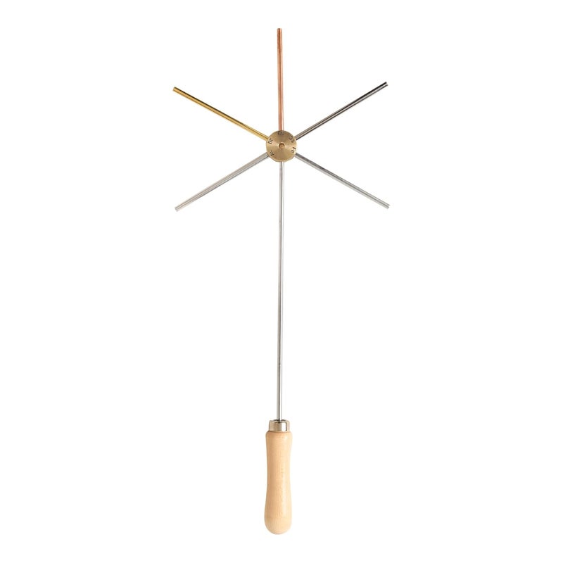 Conductometer, 5-Prong - Aluminum, Brass, Copper, Stainless Steel, Iron - Demonstrate Thermal Expansion