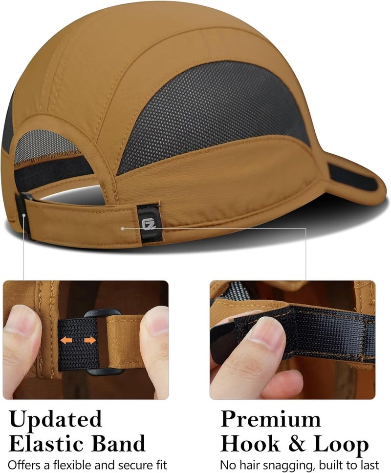 GADIEMKENSD Unstructured Quick Dry Sports Cap Outdoor Sun Protective Unisex - Image 3