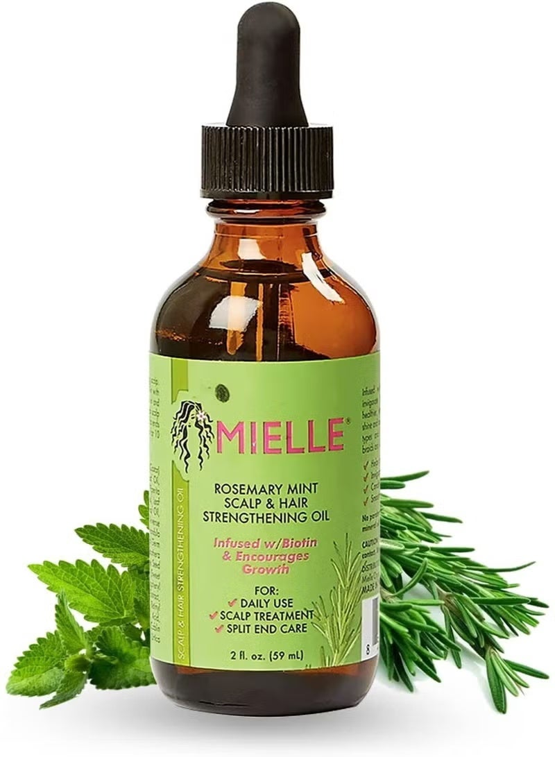 Mielle oil Rosemary MIELLE SCALP AND HAIR STRENGTHENING OIL 59ML ROSMARY - Image 1