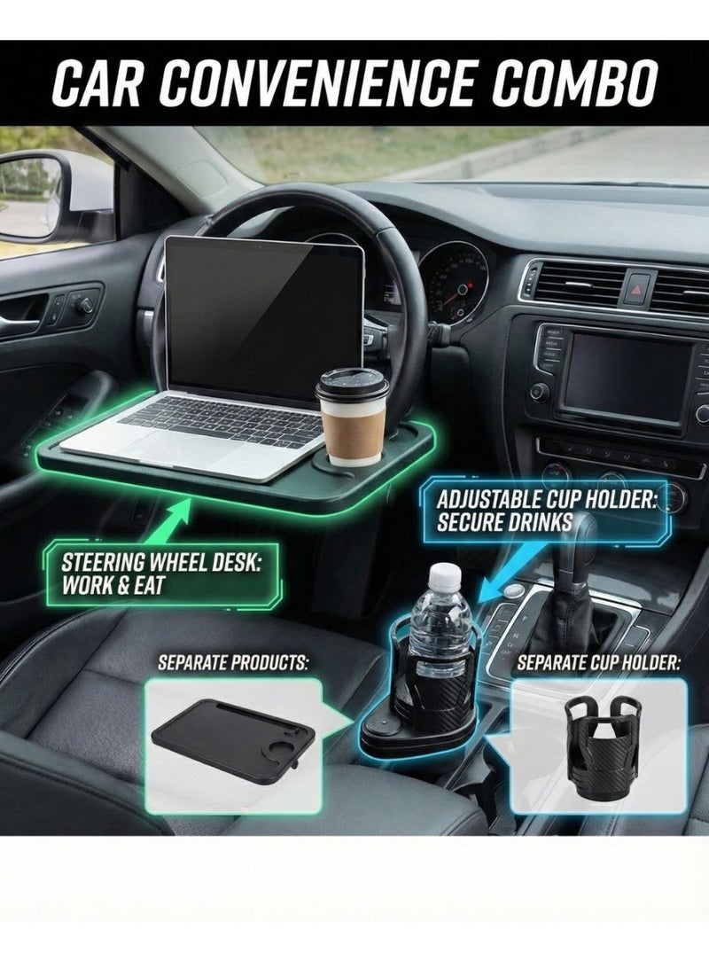 بورت باي "مكتب عجلة القيادة وحامل كوب ماء" - Image 2