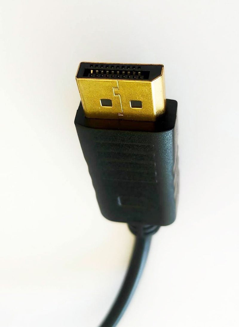 مهايئ منفذ شاشة العرض إلى VGA أسود - Image 3