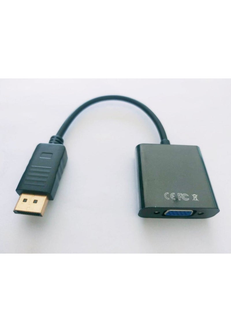 مهايئ منفذ شاشة العرض إلى VGA أسود - Image 4