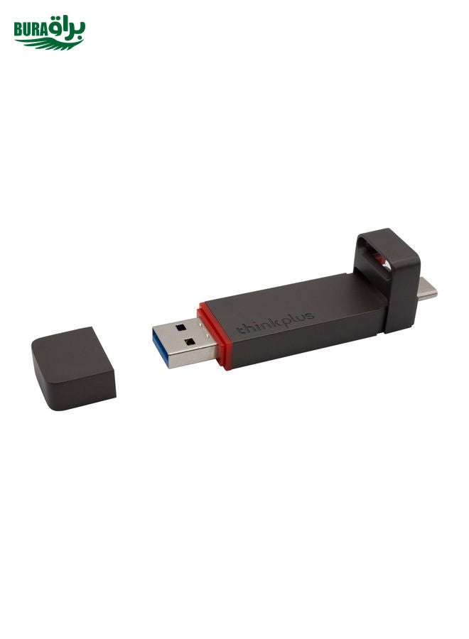 BURAQ Lenovo Thinkplus TU200Pro USB3.2+Type-C Dual Interface Mobile Phone Solid State U Disk, Memory: 128GB  - Image 1