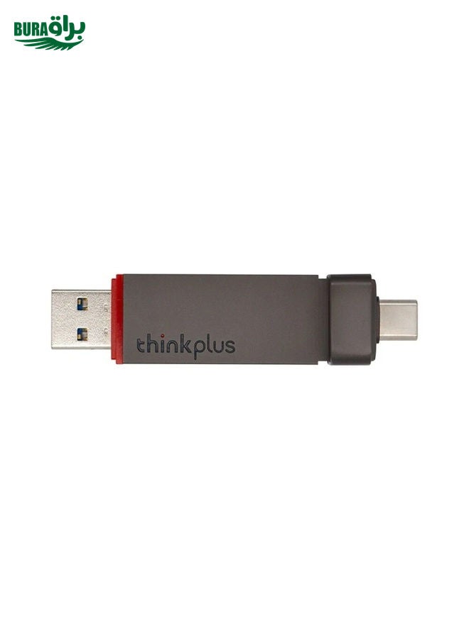 BURAQ Lenovo Thinkplus TU200Pro USB3.2+Type-C Dual Interface Mobile Phone Solid State U Disk, Memory: 128GB  - Image 2