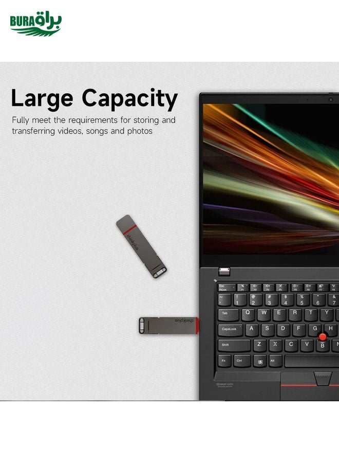 BURAQ Lenovo Thinkplus TU200Pro USB3.2+Type-C Dual Interface Mobile Phone Solid State U Disk, Memory: 128GB  - Image 5