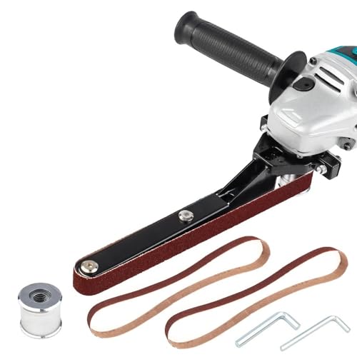 Inditrust Belt Sander Bracket Attachment Modified Sand Belt tool set for 100mm 4 Inch (100mm) Angle Grinder (Angle Grinder is NOT INCLUDED in the Package) - Image 1