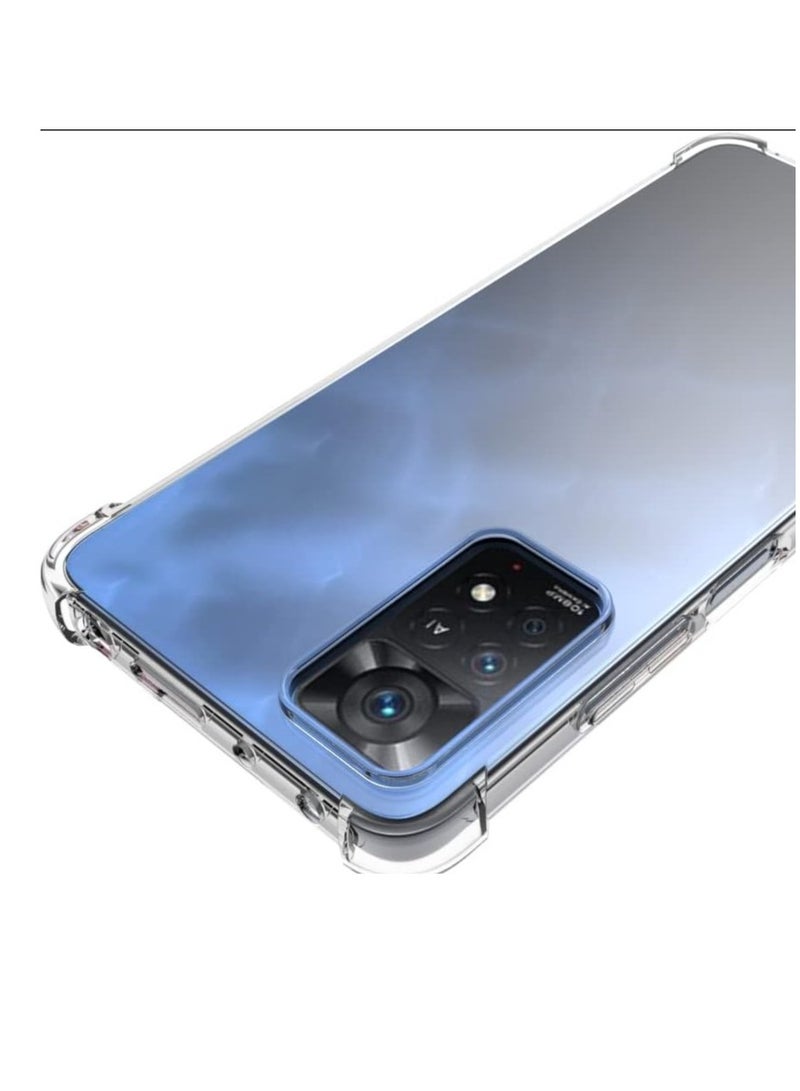 ten.tech Ten Tech Transparent cover with anti-shock corners made of heat-resistant polyurethane for Xiaomi Redmi Note 11 Pro – Transparent - Image 2