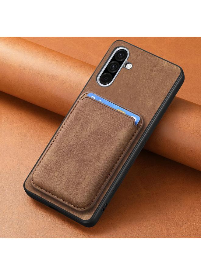 S-TOP Case For Samsung Galaxy A36 Retro Leather Card Bag Magnetic Phone Case - Image 5
