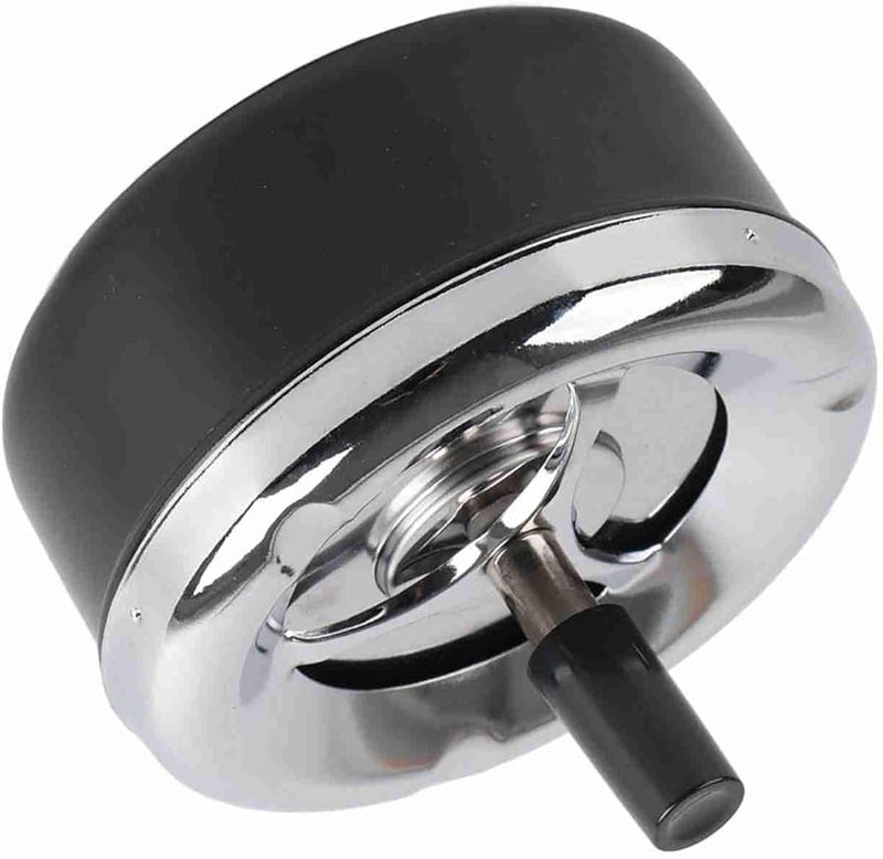 Large Metal Push Down Ashtray For Indoor And Outdoor Smoking - Image 5