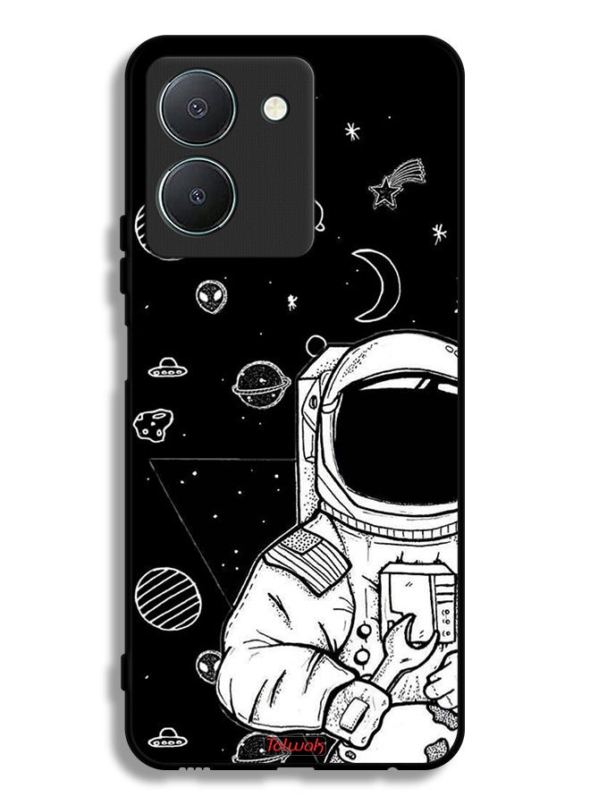 Tolwak Vivo Y36 4G Protective Case Cover Astronaut Art - Image 1