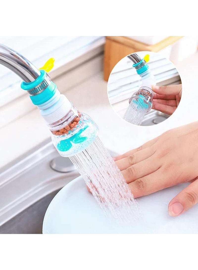 Sweet seven 2Pcs Faucet Extender - Kitchen Water Saving Sprayer, 720° Rotating Telescopic Splash Head, Universal Bathroom Sink Tap Attachment - Image 3