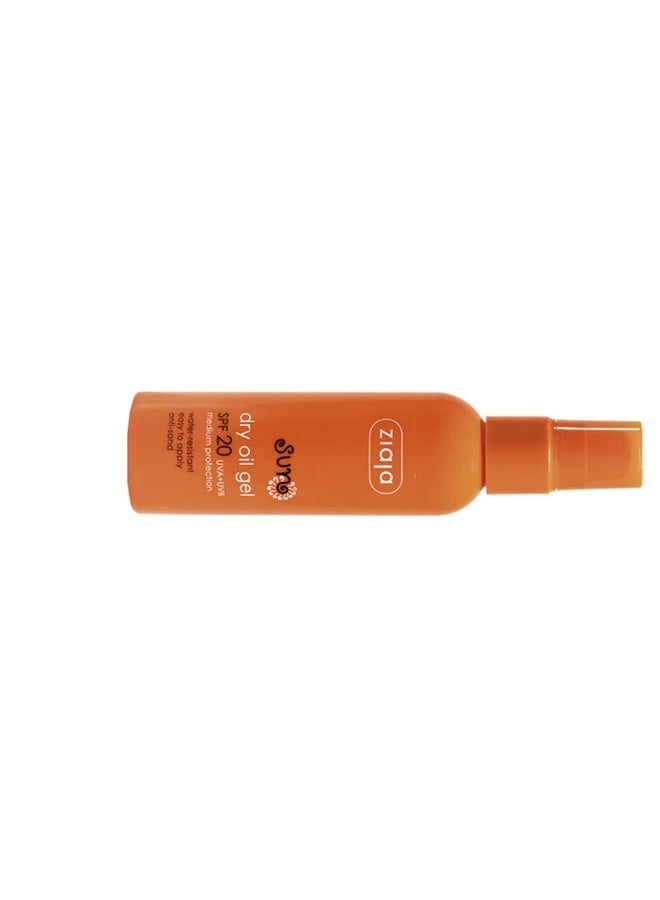 Ziaja Sun Sunscreen SPF20 Dry Oil Gel 90ml - Image 2