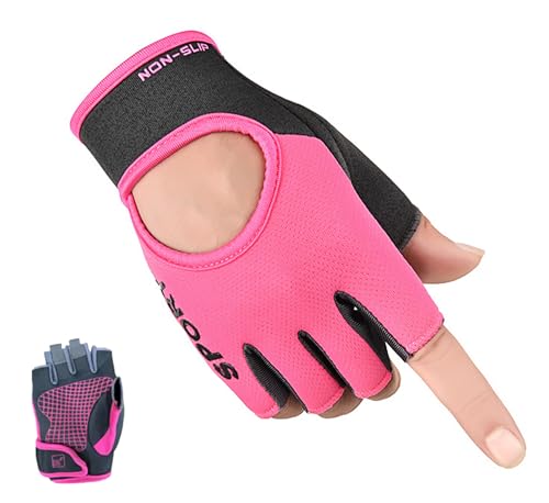 XuoAz Workout Gloves for Women Men, Lightweight Fingerness Gym Gloves, Anti Slip Exercise Gloves for Gym Weight Lifting Cycling - Image 1