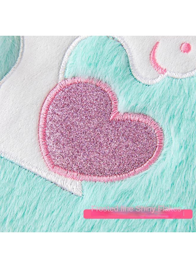 Bluejw Cross-border Hot-selling Unicorn Plush Notebook A5 Cute Macaron Girl's Heart Journal Student Hand Book - Image 5