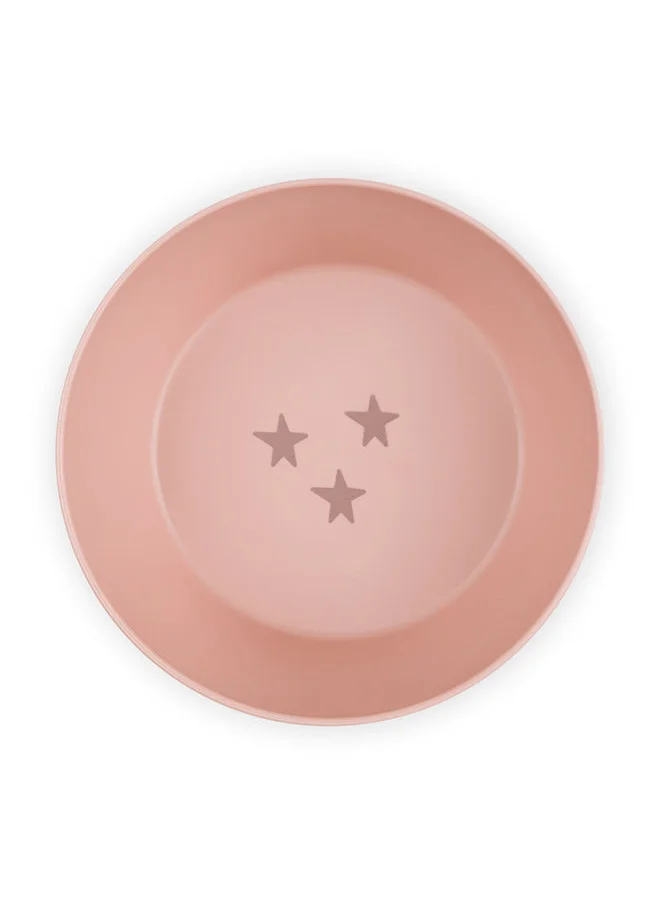 سترون Unbreakable Tableware Set, 100% Organic, Reusable, Biodegradable, Environment Friendly, And Unbreakable - Unicorn Blush Pink