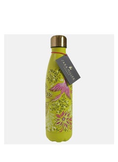 Sara Miller Garden Lime Bird of Paradise Stainless Steel Water Bottle  - Image 1