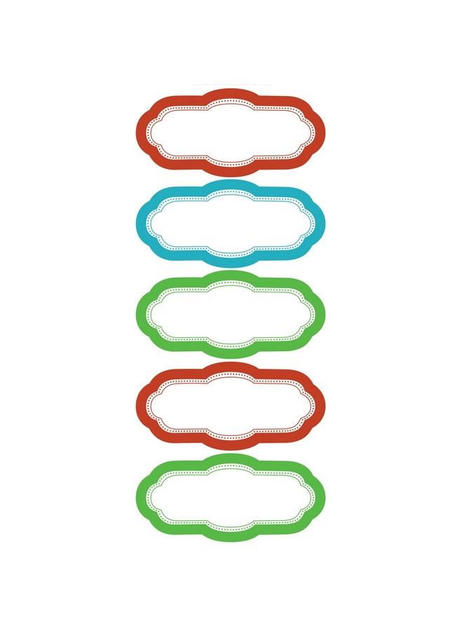 Wallies Room Décor Sticker Labels Pack Of 2 (Multi) - Image 3
