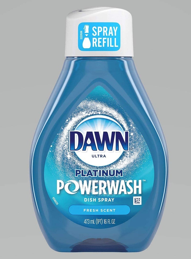 P.G Dawn Platinum Powerwash Dish Spray Fresh Scent Refill - Multi 3 Pack - Image 2