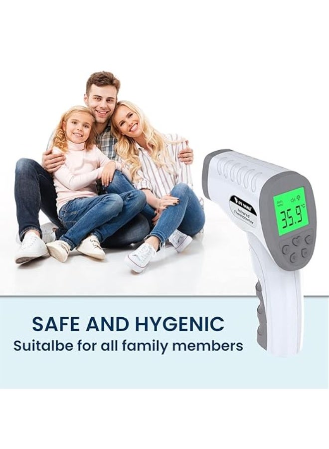 Professional Infrared Digital Thermometer - Non-Contact Laser Temperature Gun for Babies, Kids & Adults - Fast Accurate Readings with LCD Display (Batteries Included) - Image 5
