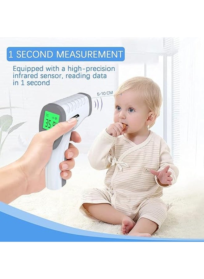 Professional Infrared Digital Thermometer - Non-Contact Laser Temperature Gun for Babies, Kids & Adults - Fast Accurate Readings with LCD Display (Batteries Included) - Image 4