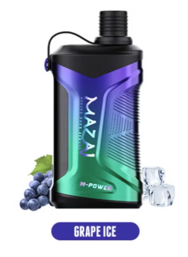Mazaj M-Power VAPE Gape ICE 20k PUFFS 6mg Disposable Vape - Image 1