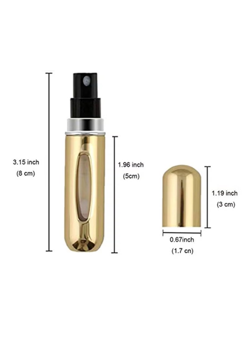 1pc 6ml Perfume red color Bottle Mini Portable Travel Refillable Perfume Atomizer Bottle For Spray Scent Pump Case Empty As Gift - Image 3