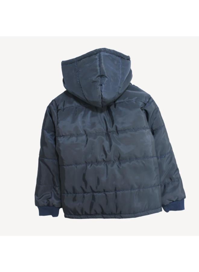 اوركيدز سترة عادية طويلة الأكمام مقاومة للماء بغطاء رأس - Image 2