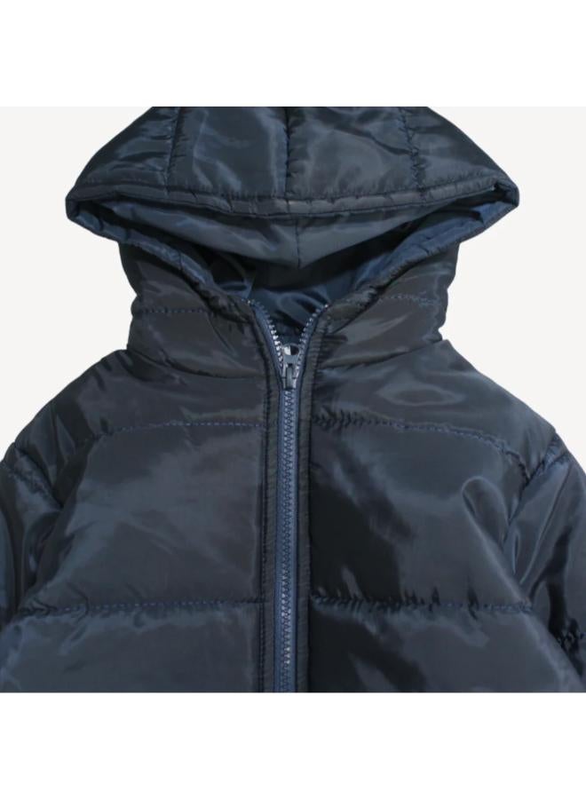 اوركيدز سترة عادية طويلة الأكمام مقاومة للماء بغطاء رأس - Image 3