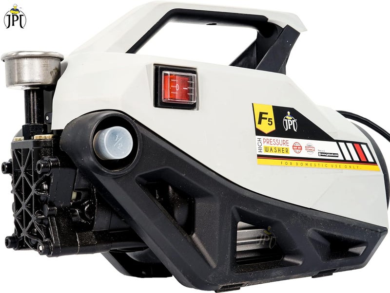 JPT Heavy Duty F5 Domestic Car Pressure Washer 1800 Watts Max 160 Bar 10 LMin Water Flow 100 Copper Motor Portable Design 6 Months Warranty All Premium Accessories Included - Image 2
