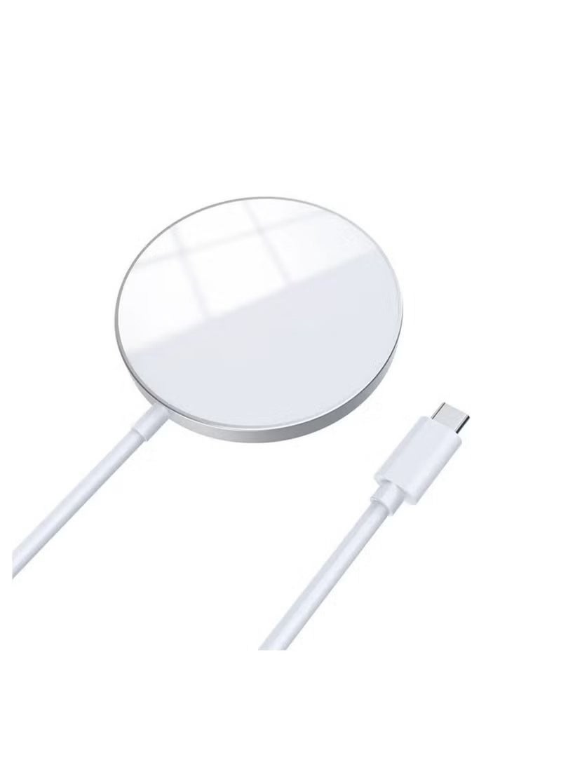 15W Magnetic Qi Wireless Charger for iPhone Fast & Secure Charging - Image 1