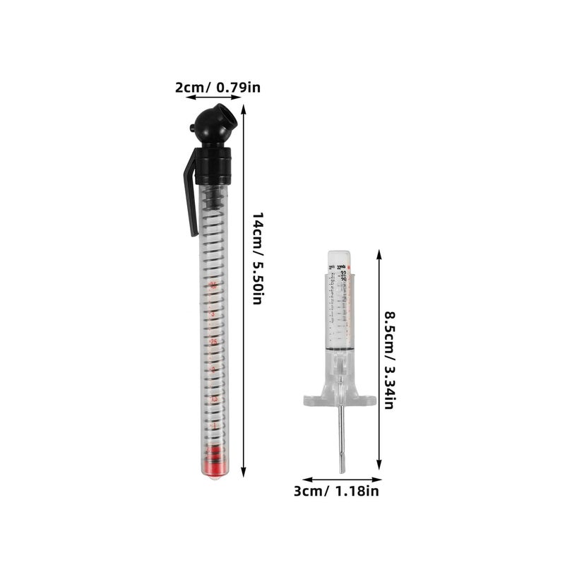 Precision Tire Tread Depth Gauge Set Portable Accurate Tire Wear Measurement Tool - Image 3