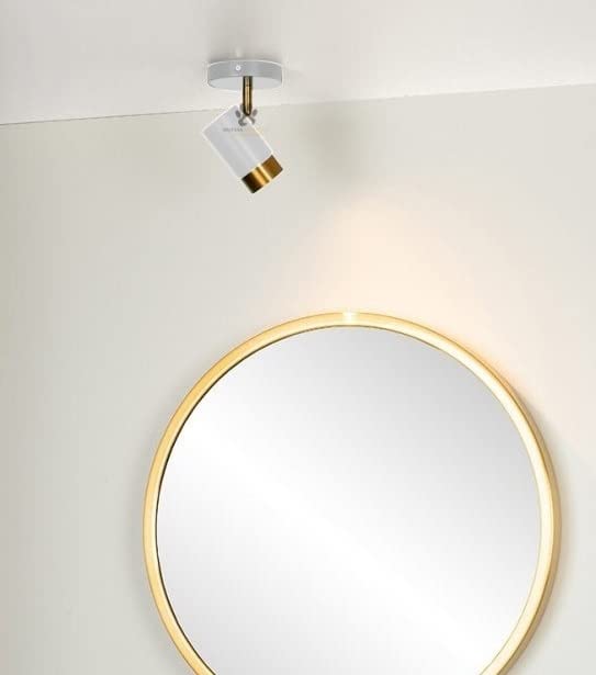 Mufasa 3 Watts MINI Size 9cm White Gold Finish LED Spotlight Focus Light Bedroom Reading Display Wall Light (Please Check Dimensions Image) (Warm White) - Image 2