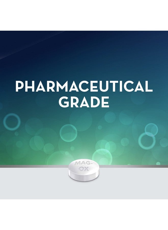 Mag-Ox 400 Magox Magnesium Supplement Pharmaceutical Grade Magnesium Oxide Most Concentrated Form Of Magnesium 483Mg 240 Tablets (2 Packs Of 120 Tablets) - Image 4