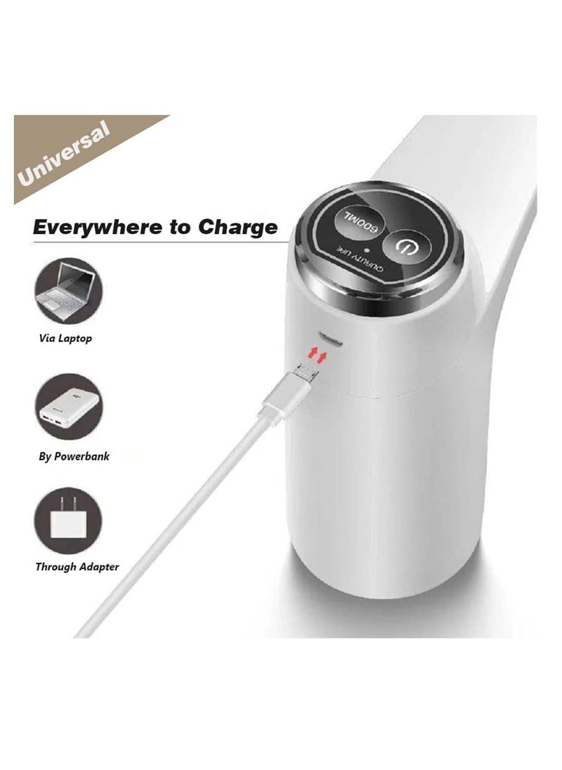 TIGER موزع مياه 5 جالون المطور الجديد - مضخة مياه شرب إلكترونية، مريحة للاستخدام في المنزل، المكتب، والأنشطة الخارجية - محمولة، سهلة الاستخدام، وفعالة - Image 5