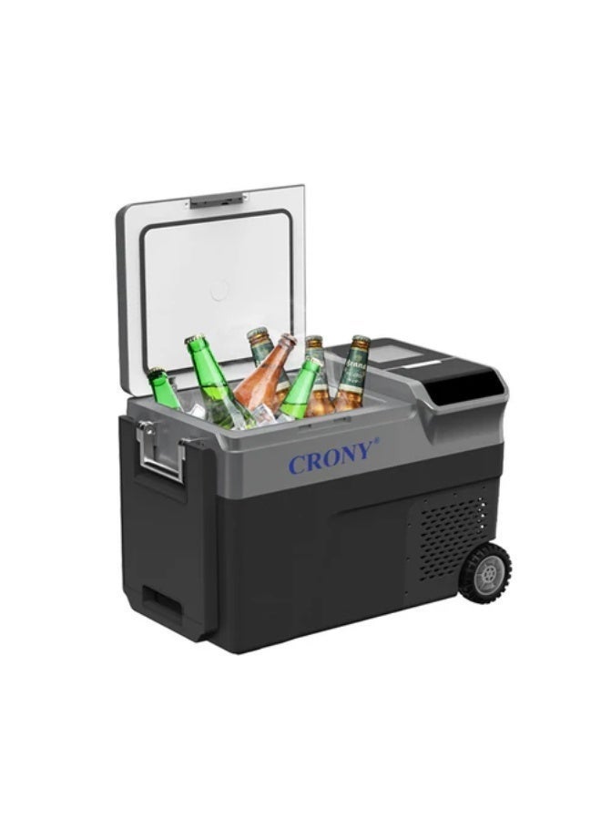 Crony B35IM Portable Ice Maker & Freezer, 38L Capacity with Wheels & Pull Lever, Dual-Function Operation - Image 4