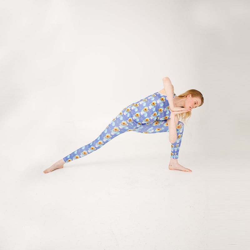 Nature Sports Leggings, Soft Textured Polyester Fabric, Small Size - Image 5